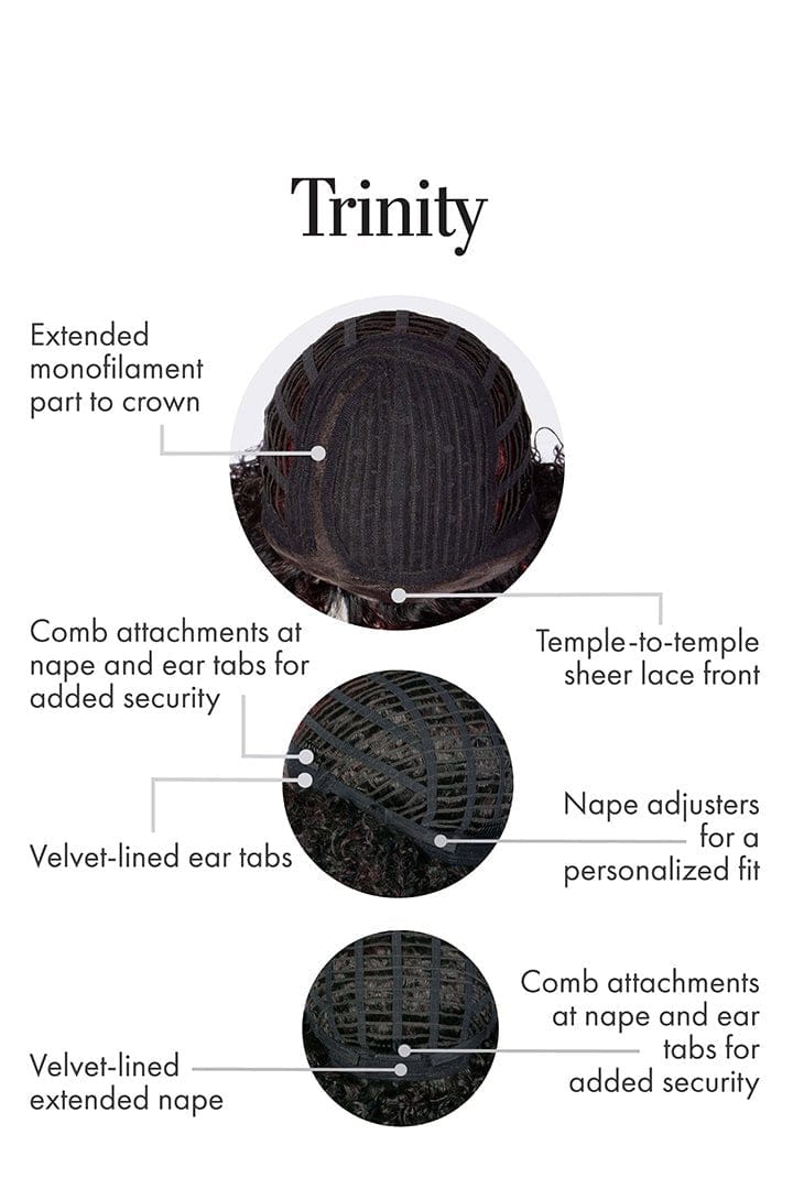 Trinity by Kim Kimble | HF Synthetic Lace Front Wig | Mono Part - Image 6