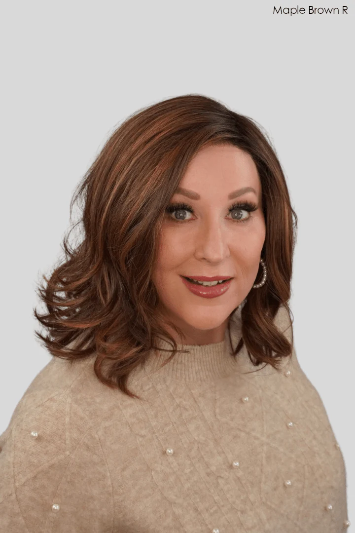 Vero by Rene of Paris | HF Synthetic Lace Front Wig | Mono Part - Image 10