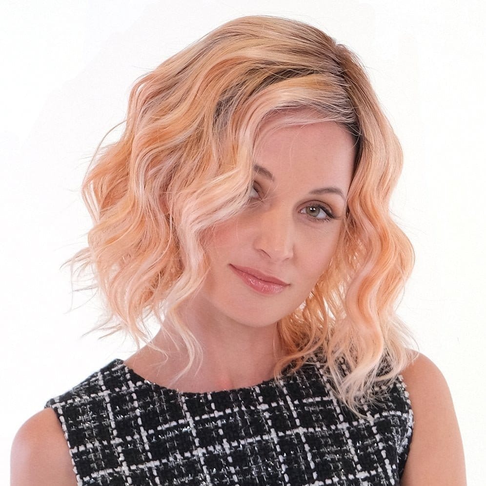 Vienna Roast E by Belle Tress | HF Synthetic Lace Front Wig | Mono Part - Image 11