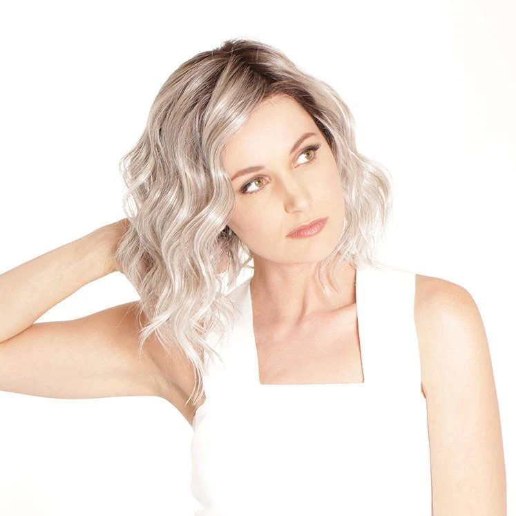 Vienna Roast E by Belle Tress | HF Synthetic Lace Front Wig | Mono Part - Image 3