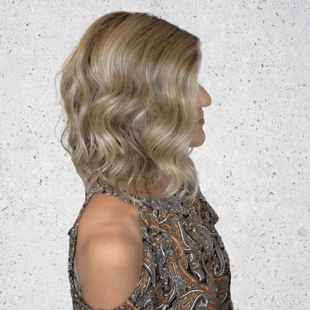 Vienna Roast E by Belle Tress | HF Synthetic Lace Front Wig | Mono Part - Image 7