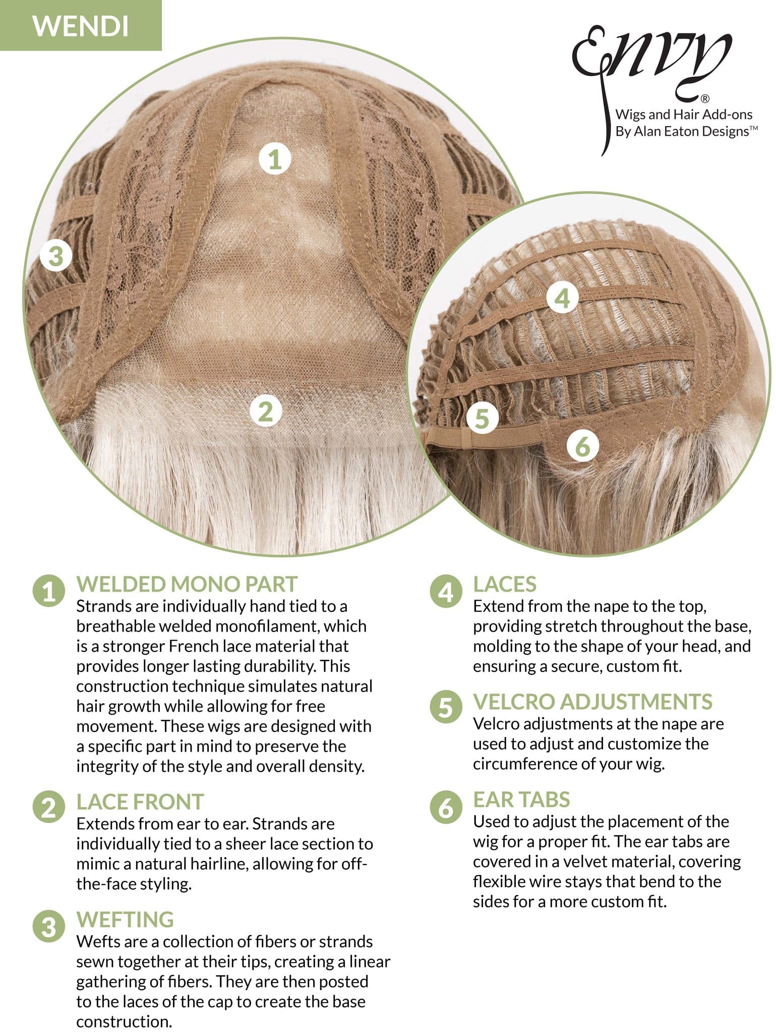 Wendi by Envy | Lace Front Synthetic Wig | Mono Part - Image 17