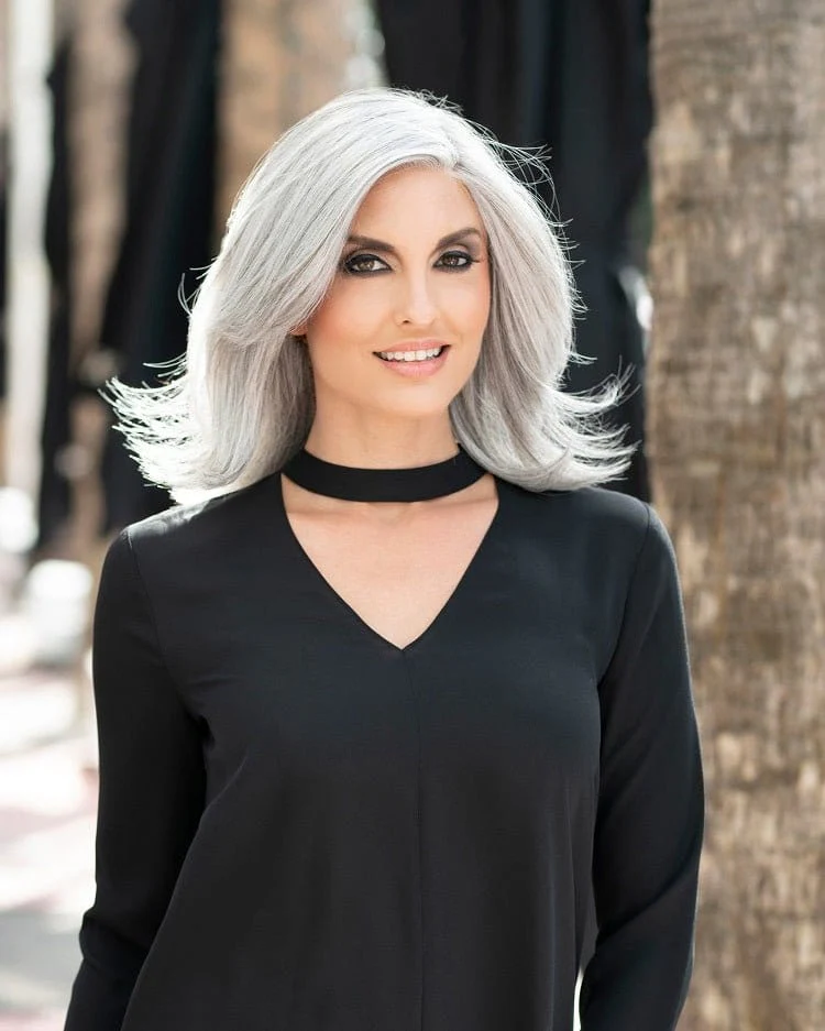 Zoey by Envy | Human Hair/Heat Friendly Synthetic Blend Wig