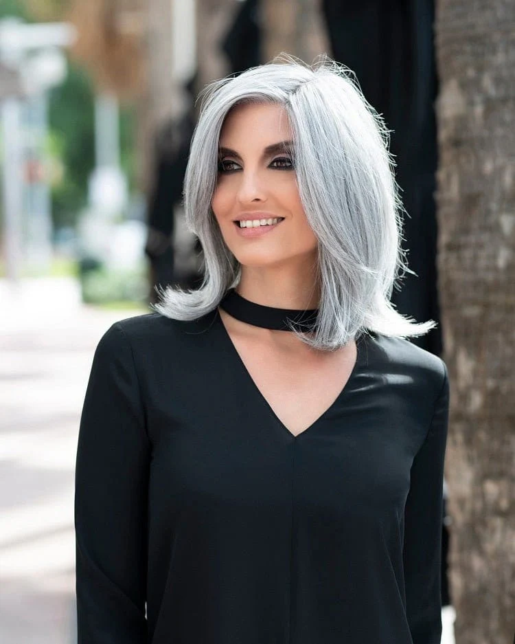Zoey by Envy | Human Hair/Heat Friendly Synthetic Blend Wig - Image 3